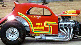 Custom racing graphics painting