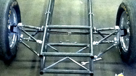 NHRA certified chassis fabrication